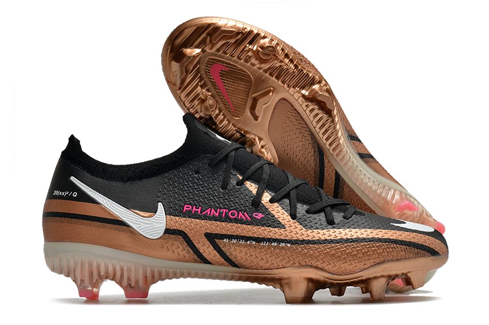 Nike Phantom GT 2 Elite FG negro rojo dorado